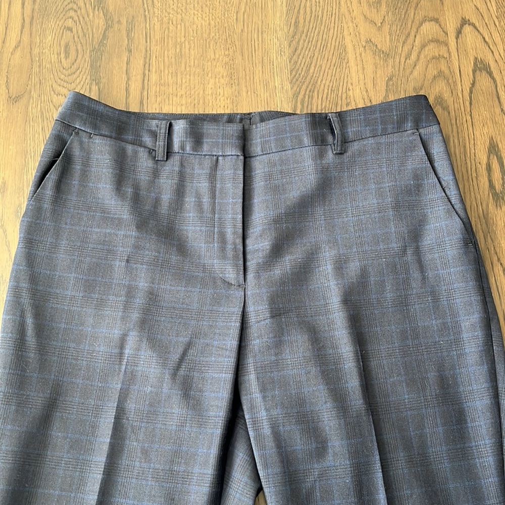Brooks Brothers glen plaid wool trousers